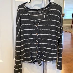 Stripped Long Sleeve Shirt